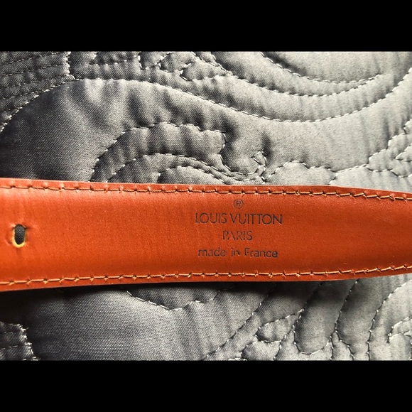 Louis Vuitton Brown Epi Leather belt - Picture 5 of 8